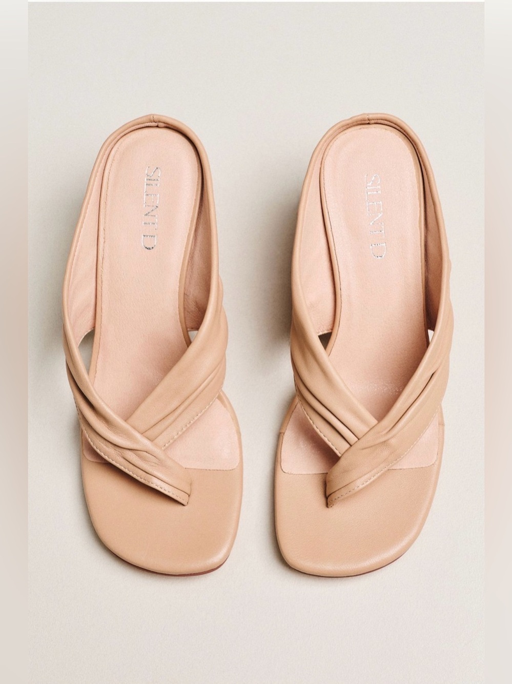 Silent D Febbe Flip-Flop Wedge Heels